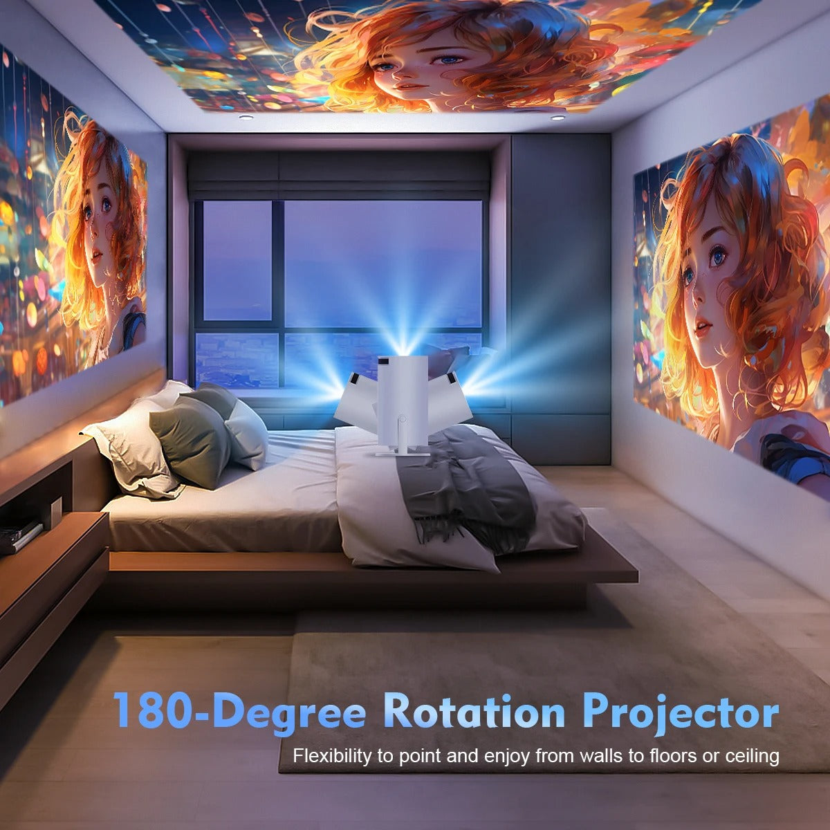 Ultra HD 4K Projector – Big Screen Anywhere