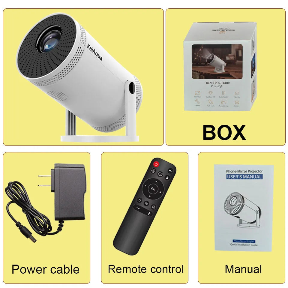 Ultra HD 4K Projector – Big Screen Anywhere