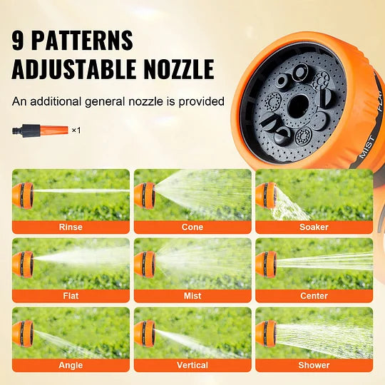 🌿 Smart Wall Hose Reel – Swivels for Easy Watering!
